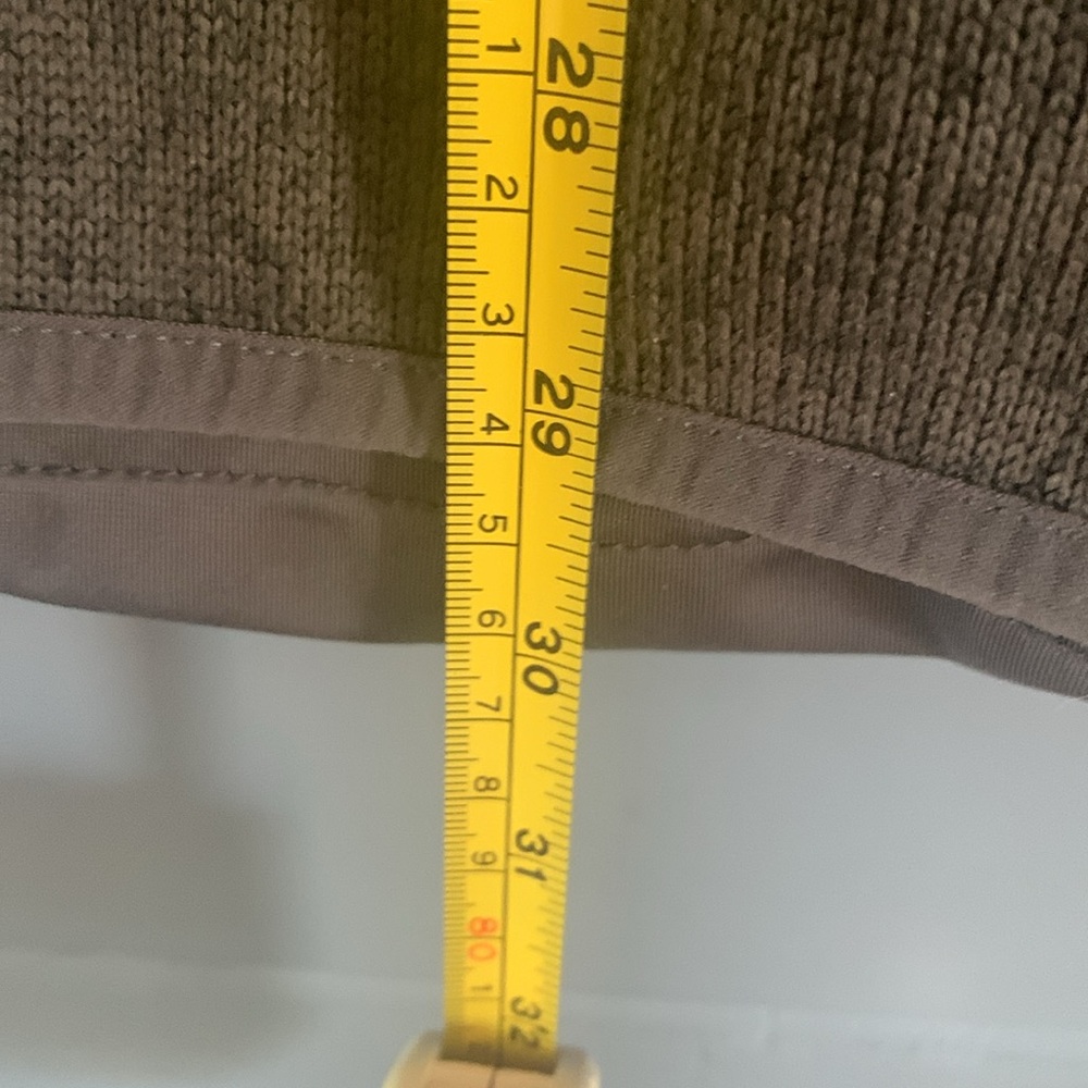 L.L.Bean Mens 1/4 Snap Kangaroo Pocket Size XL Like New Green Warn Casual - Picture 9 of 10